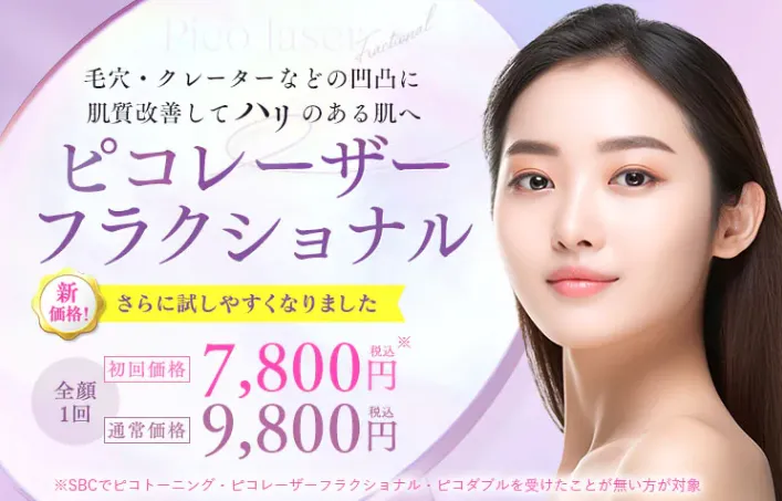 湘南美容クリニックのピコフラクショナル