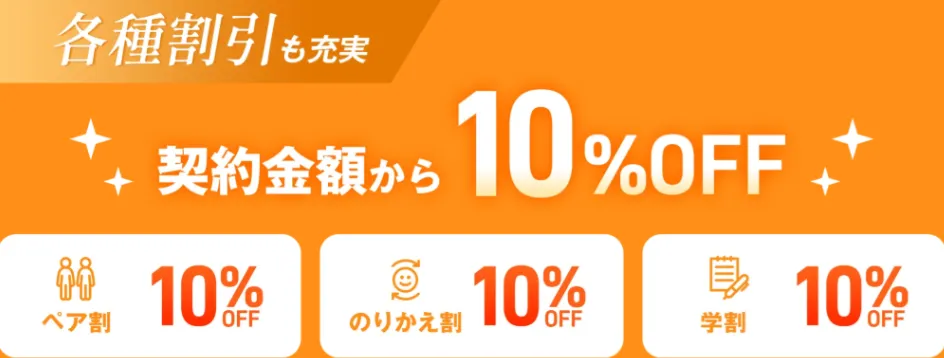 レジーナクリニック　各種割引