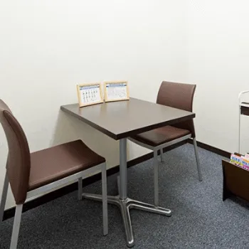 大宮中央クリニックの刺青除去を受ける前のカウンセリングルーム