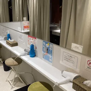 湘南美容クリニック 埼玉8院の刺青除去を受けた後のパウダールーム