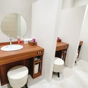 さっぽろ美容クリニックのデンシティを受けた後のパウダールーム