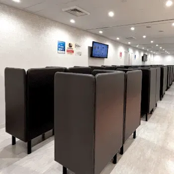 湘南美容クリニック 札幌2院のデンシティを受ける前の待合室