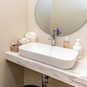 ルラ(LULA)美容クリニック 札幌2院の刺青除去を受けた後のパウダールーム