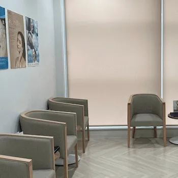 さっぽろ美容クリニックの刺青除去を受ける前の待合室