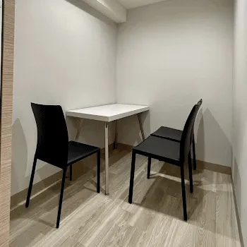 札幌中央クリニックの刺青除去を受ける前のカウンセリングルーム