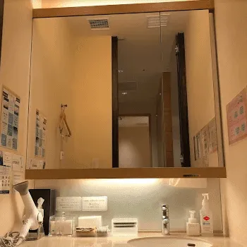 聖心美容クリニック 札幌院の刺青除去を受けた後のパウダールーム