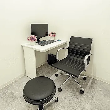 TCB東京中央美容外科 札幌2院の刺青除去を受ける前の診察室