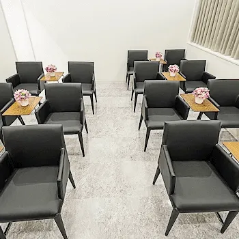 TCB東京中央美容外科 札幌2院の刺青除去を受ける前の待合室