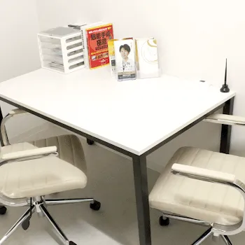 東京美容外科 札幌院の刺青除去を受ける前のカウンセリングルーム