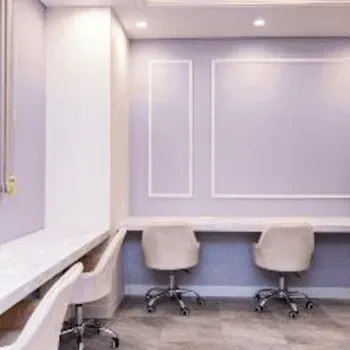 ルラ美容クリニック 札幌院の肩ボトックスを受ける前の待合室