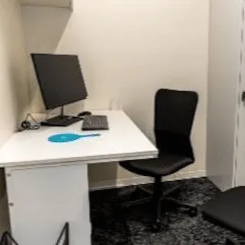 ルラ美容クリニック 札幌院の肩ボトックスを受ける前の診察室