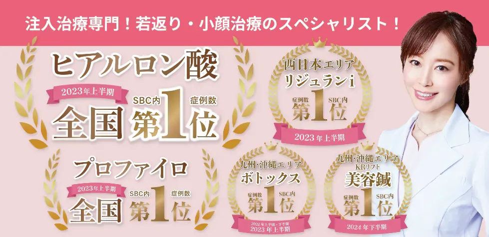 湘南美容外科でボトックスが上手な先生「宮崎恵子医師」の実績