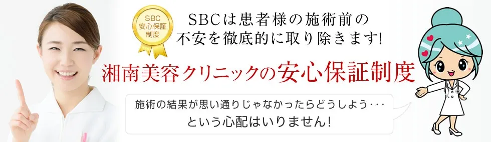 湘南美容クリニック 安心保証制度