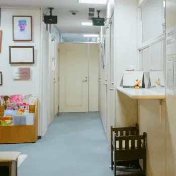 共立美容外科 仙台院の除去を受ける医院の院内の様子