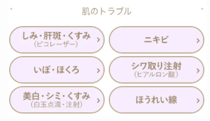 肌のトラプル