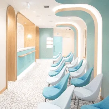 ビューティースキンクリニック 東京3院のケミカルピーリングを受ける前の待合室