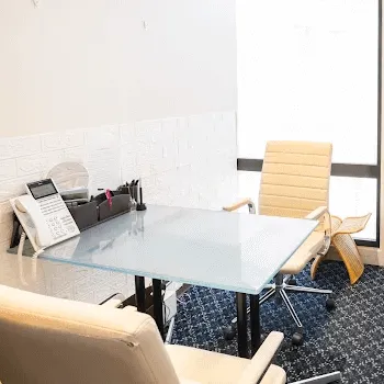 共立美容外科 東京4院のケミカルピーリングを受ける前のカウンセリングルーム