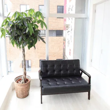 TCB東京中央美容外科 東京18院のケミカルピーリングを受ける前の待合室