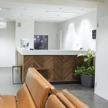 秋葉原スキンクリニックのデンシティを受ける前の受付