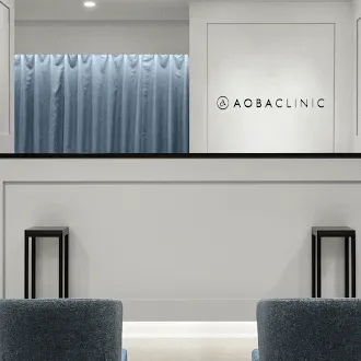 あおばクリニック 東京11院のデンシティを受ける前の受付