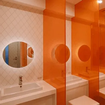 湘南美容クリニック 東京36院のデンシティを受けた後のパウダールーム