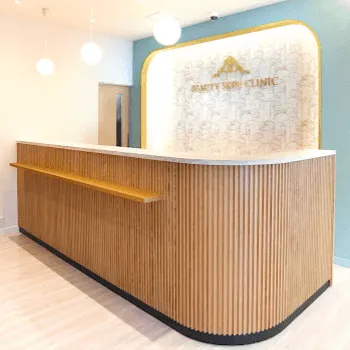 ビューティースキンクリニック 東京3院のジェントルマックスプロの都度払いによる施術を受ける前の受付