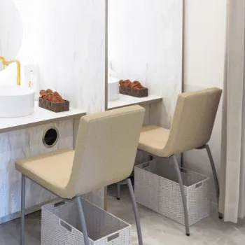 エミシアクリニックのジェントルマックスプロの都度払いによる施術を受けた後のパウダールーム