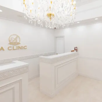 A CLINIC 東京3院の刺青除去を受ける前の受付