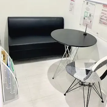 湘南美容クリニック 東京36院の刺青除去を受ける前のカウンセリングルーム