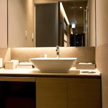 聖心美容クリニック 東京2院の刺青除去を受けた後のパウダールーム