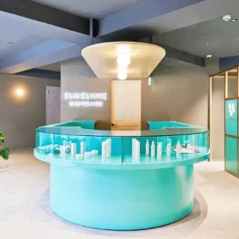 美容皮膚科エルムクリニック 東京2院のピコスポットを受ける前の受付