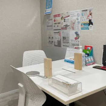 表参道メディカルクリニック 東京2院のピコスポットを受ける前のカウンセリングルーム