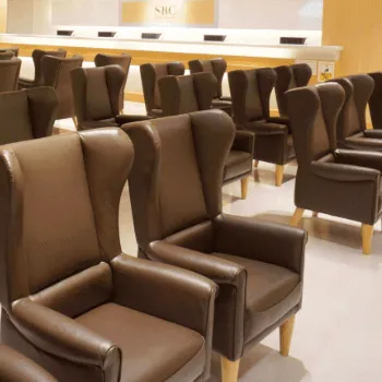 湘南美容クリニック 東京36院のピコスポットを受ける前の待合室