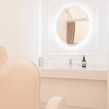 A CLINIC 横浜院のケミカルピーリングを受けた後のパウダールーム