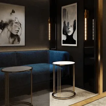 横浜TAクリニックのケミカルピーリングを受ける前の待合室