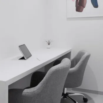 Y.CLINICのデンシティを受ける前のカウンセリングルーム