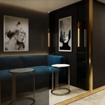 横浜TAクリニックのヒアルロン酸注射を受ける医院の院内の様子