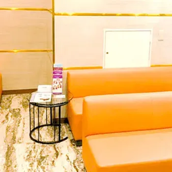 共立美容外科 横浜院の刺青除去を受ける前の待合室