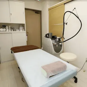 渋谷美容外科クリニック 横浜院の刺青除去を受ける施術室