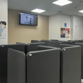 湘南美容クリニック 横浜1院のオンダリフトを受ける前の待合室
