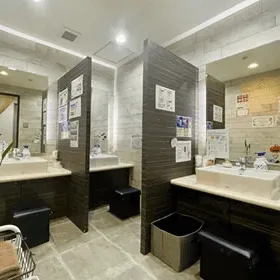 コスメディカルクリニック シンシア 全国2院のデンシティを受けた後のパウダールーム