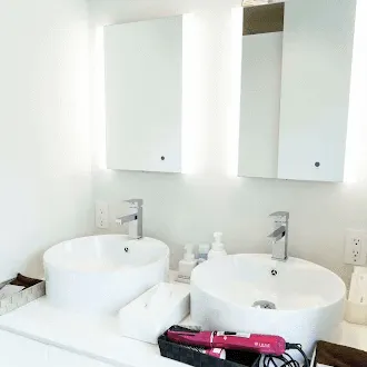 オラクル美容皮膚科 日本・海外に100院のデンシティを受けた後のパウダールーム