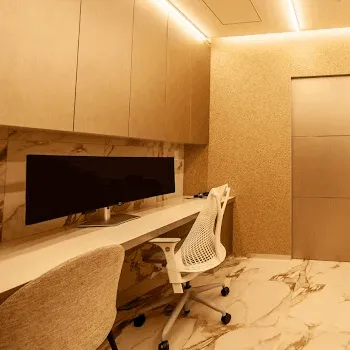 リゾナスフェイスクリニックのデンシティを受ける前の診察室