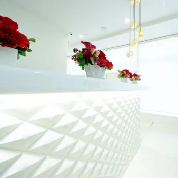 TCB東京中央美容外科 全国103院の刺青除去を受ける前の受付