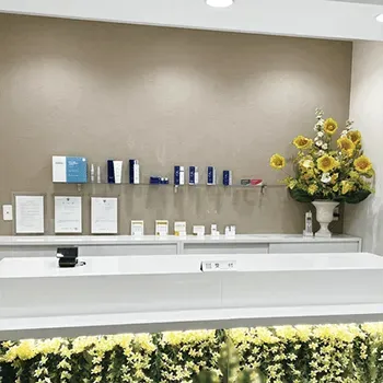 神戸ゆりクリニックのミラドライを受ける前の受付