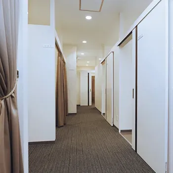 神戸ゆりクリニックのミラドライを受ける医院の院内の様子