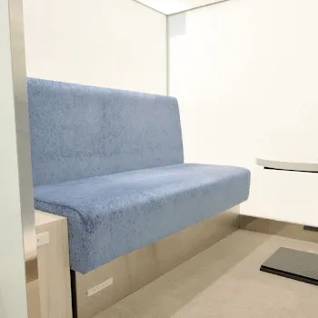 エースクリニック 全国3院のジャルプロスーパーハイドロを受ける前の待合室