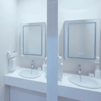 デイリースキンクリニック 全国3院のジャルプロスーパーハイドロを受けた後のパウダールーム