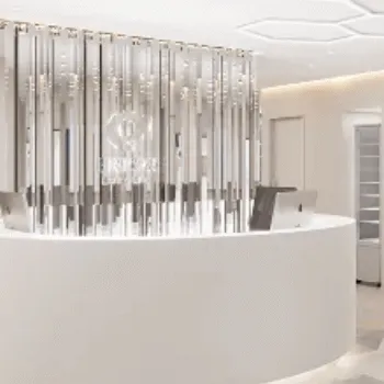 PRISM Beauty Clinic 全国1院のジュブゼンを受ける前の受付