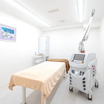 AZ BEAUTY CLINICのリズネを受ける施術室